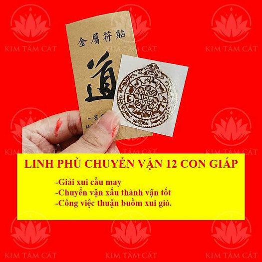 Linh phù CHUYỂN VẬN 12 CON GIÁP