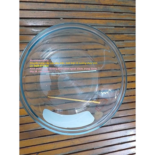 Thân nồi lò nướng thủy tinh từ 12 đến 15 lít, thay thế cho tất cả các lò nướng, nồi chiên không dầu trên thị trường