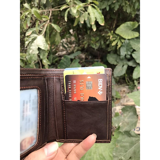 Ví Bóp Da Bò Thật Loại size Lớn