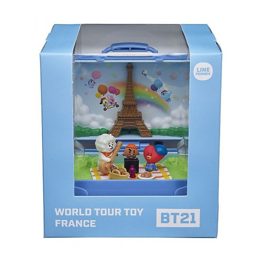 Đồ Chơi Vali lưu diễn BT21 tại tháp Eiffel- Pháp BT21 219015