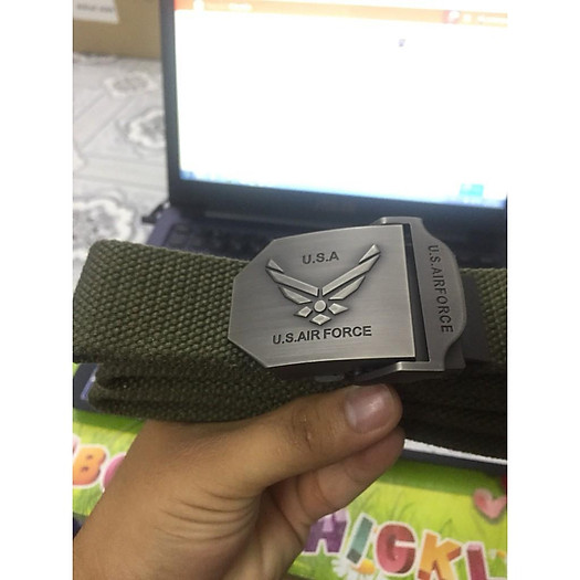 Dây Nịt Thắt Lưng Vải Dù Quân Đội Mỹ