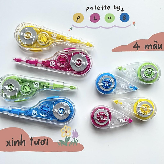 Băng xoá kéo Plus Nhật Bản
