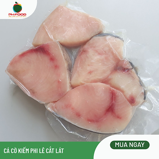 Cá Cờ Kiếm Phi Lê Cắt Lát - 1Kg 2 Túi Hút Chân Không