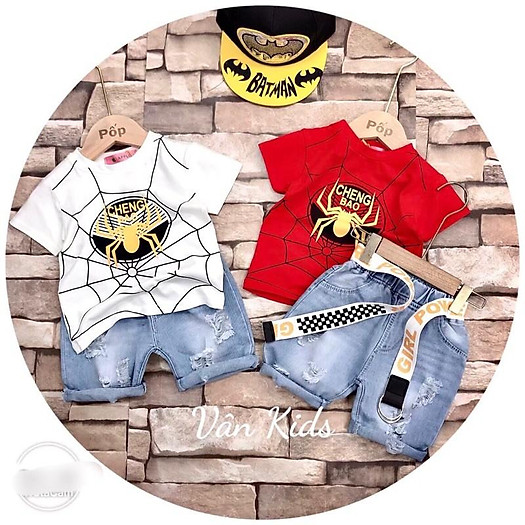 bộ bò hình siêu nhân người nhện 8-18kg