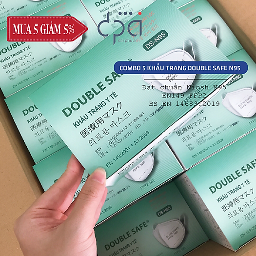 Khẩu Trang Cao Cấp Double Safe N95