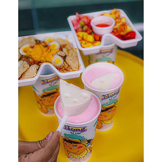 SET NGUYÊN LIỆU PHA TRÀ SỮA NỌNG DÂU (25-30 Ly) - NỌNG MILKTEA