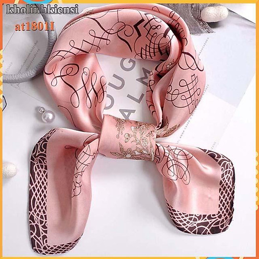 Khăn lụa vuông cao cấp- khăn choàng cổ lụa-hàng quảng châu loại 1