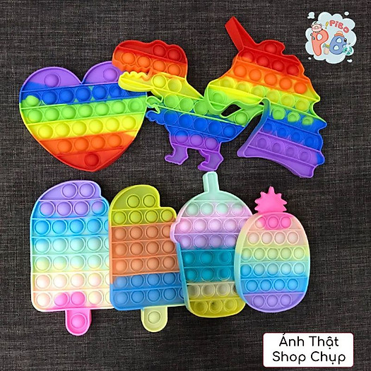 Pop it bóp ít bong bóng nhựa giảm căng thẳng