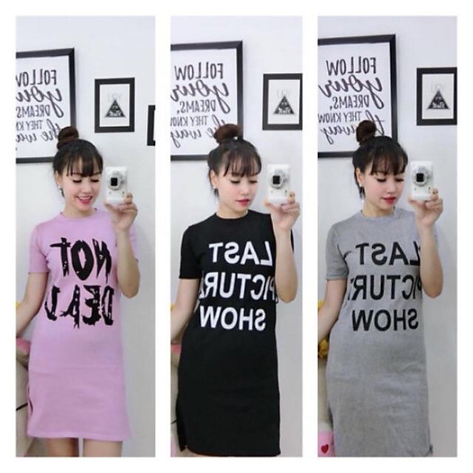 Đầm len dang suông kiểu free size 55kg