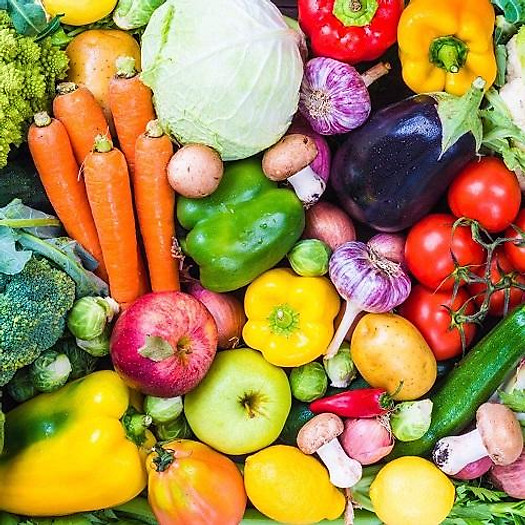 Combo [ cải chíp , bí xanh, cải ngọt, súp lơ trắng, ớt chuông]