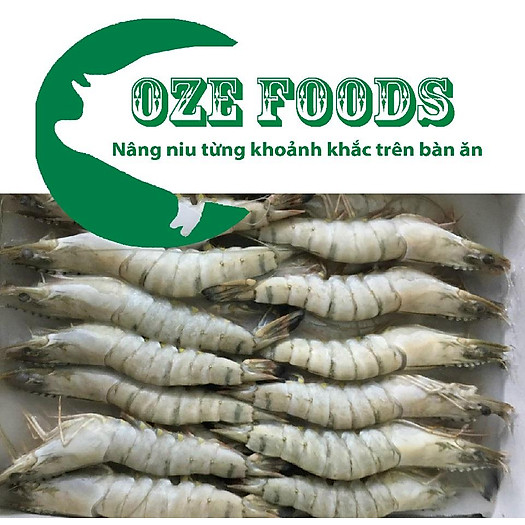 Tôm sú Cà Mau 25 đến 30 con Oze Foods - 1KG