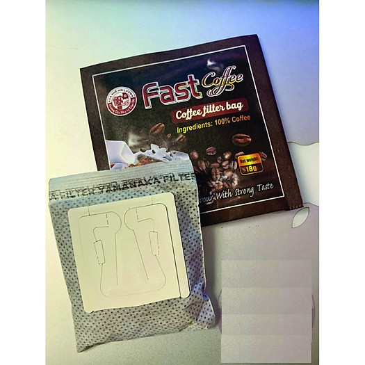 Cà phê Hái Lượm Fast Coffee dạng Túi lọc (Hộp 8 gói x 18g)