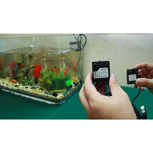 Máy bơm nước cho quạt quạt hơi nước quạt điều hoà bể cá hồ tiểu cảnh 5W