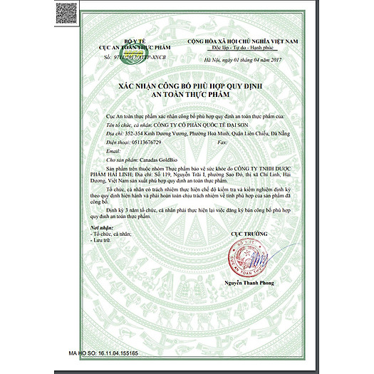 TPBVSK Cốm vi sinh Canadas GoldBio - Cân bằng hệ vi sinh đường ruột, tăng cường hệ miễn dịch