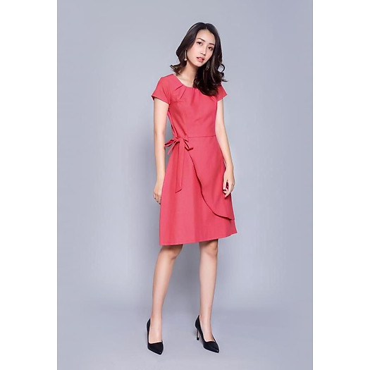 Đầm suông Eden D303 - Hồng