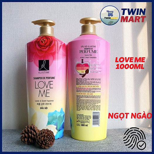 Date xa Dầu gội Elastine hương nước hoa - Hàn Quốc - hương Love Me 1000ml