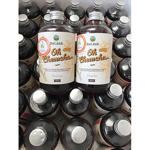 NƯỚC CHUỐI LÊN MEN OH CHEWCHA BA LÀNH 500ML- lợi khuẩn, tiêu hoá tốt,giúp giảm ợ hơi, ợ nóng, khó tiêu