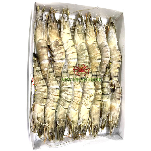 Tôm sú nguyên con size 30 con - 1 kg