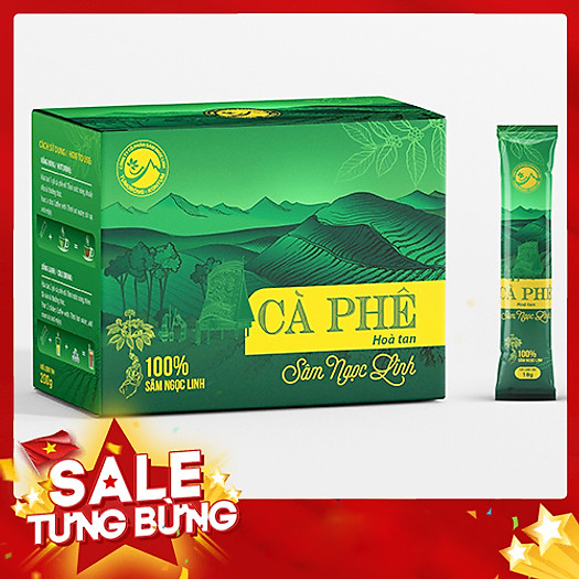 Cà phê Sâm Ngọc Linh hoà tan