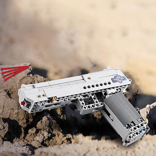 Bộ Đồ Chơi Lắp Ráp Kiểu Lego Mô Hình Súng Lục Block Gun PUBG 307 Mảnh Ghép
