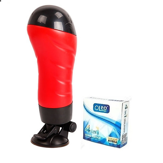 Cốc hỗ trợ tập luyện Nam Giới (màu ngẫu nhiên) - Tăng Kích Thước, Định Hình Tự Nhiên Kéo Dài Thời Gian Silicon Y Tế Cao Cấp An Toàn - Có Rung Nhiều Chế Độ- 1 Cái tặng hộp bao cao su oleo 3 cái