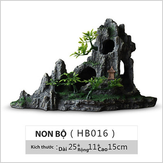 Đá Non Bộ Mini Trang Trí Bể Cá Nhiều Mẫu Lựa Chọn