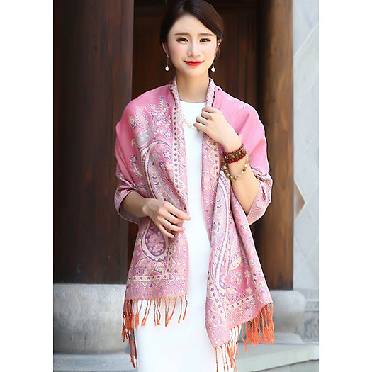 Khăn Pashmina Thổ Cẩm – PTC910