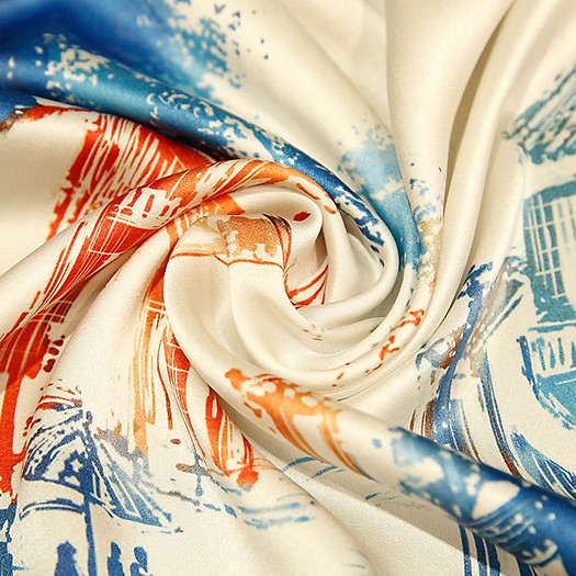 Khăn lụa dài Phố cổ Hội An