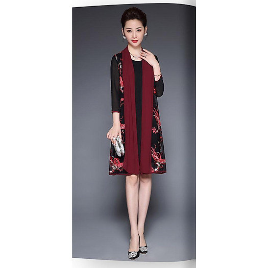 Đầm Kèm Áo Khoác DAK123