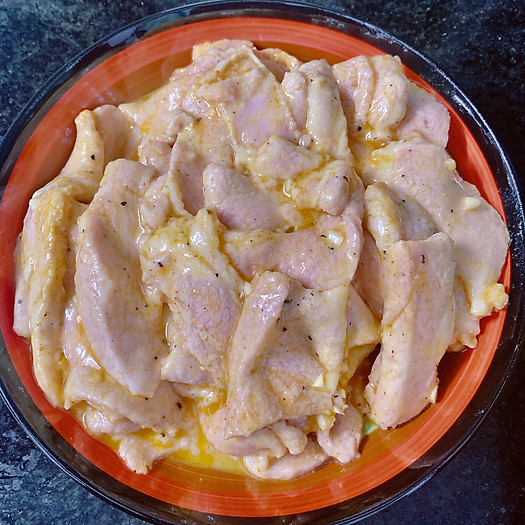 Nầm heo ướp sữa dừa