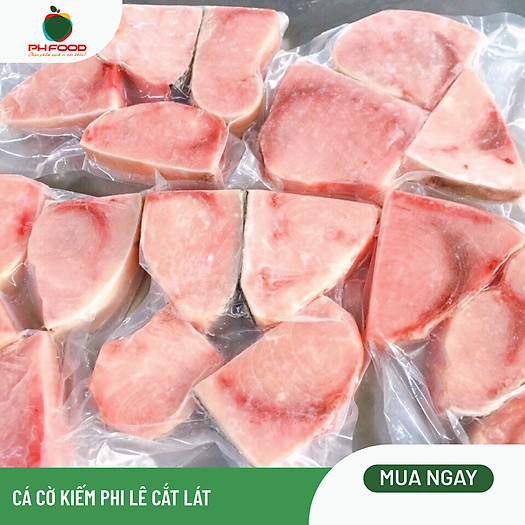 Cá Cờ Kiếm Phi Lê Cắt Lát - 1Kg 2 Túi Hút Chân Không