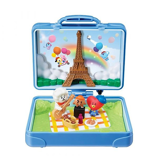 Đồ Chơi Vali lưu diễn BT21 tại tháp Eiffel- Pháp BT21 219015