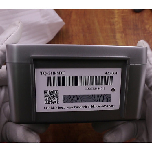 Đồng Hồ Để Bàn Casio TQ-218-8DF Báo Thức - Cỡ To - Kích Thước Vỏ ( 9 ×10.7 × 6 cm )