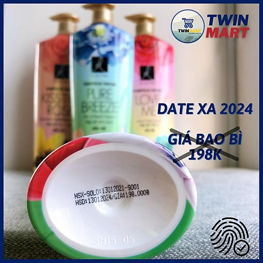 Date xa Dầu gội Elastine hương nước hoa - Hàn Quốc - hương Love Me 1000ml