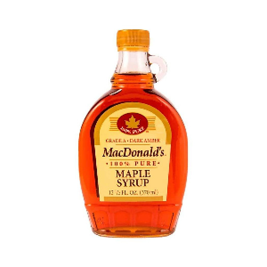 Si rô Lá Phong hiệu MacDonald's 100 Pure Maple Syrup 370ml Sirô