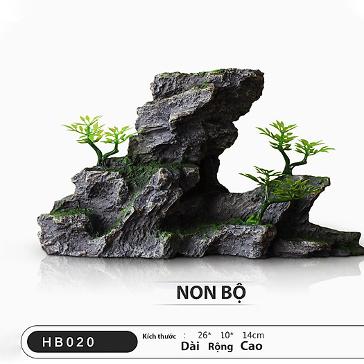 Đá Non Bộ Mini Trang Trí Bể Cá Nhiều Mẫu Lựa Chọn