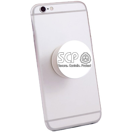 Giá đỡ điện thoại in hình TỔ CHỨC SCP anime chibi game tiện lợi xinh xắn