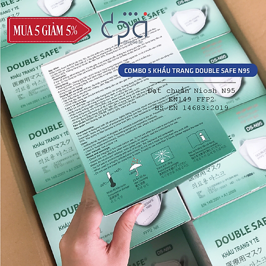 Khẩu Trang Cao Cấp Double Safe N95
