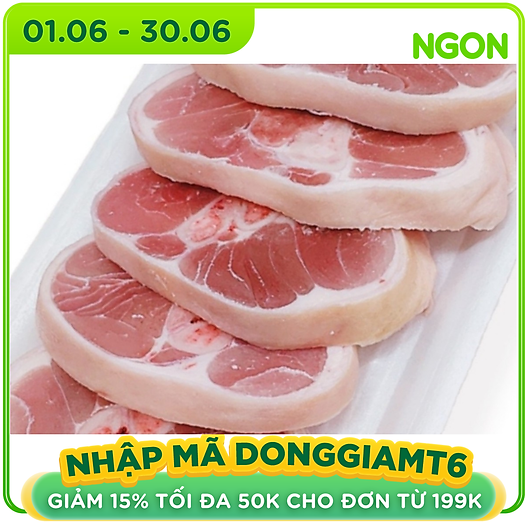 Khoanh bắp giò nạc heo (1kg)