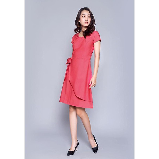 Đầm suông Eden D303 - Hồng