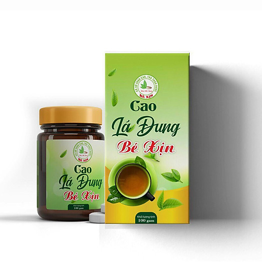Cao Lá Đung Bé Xịn Hỗ Trợ Điều Trị Đau Dạ Dày Hộp 100GR