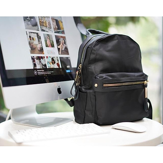 Balo dù đáp da size nhỏ