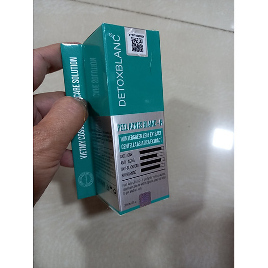 Serum Trị Mụn Lộc Đề Detox Blanc Pell Acnes Blanc