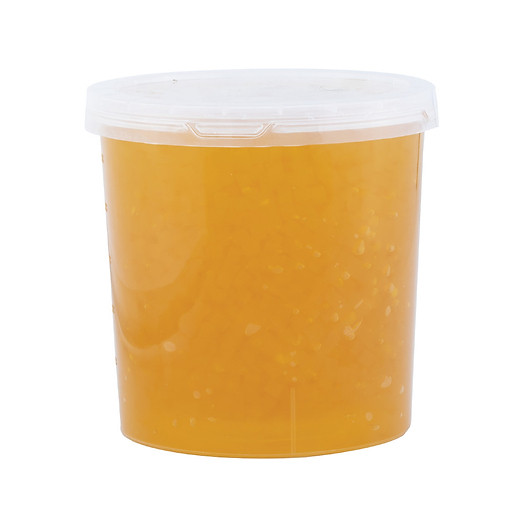 Hạt thạch Đào Châu Lương (3.2kg/hộp) - Topping trà sữa, trà trái cây, trà thạch đào, trái cây tô, yogurt…