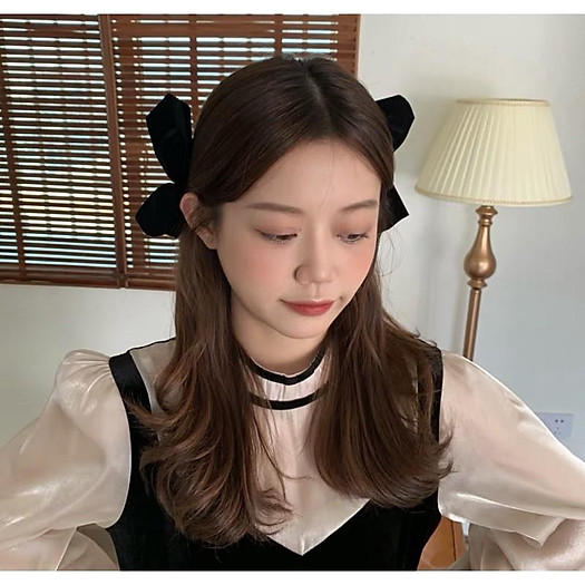 Nơ kẹp tóc Jisoo BLACKPINK