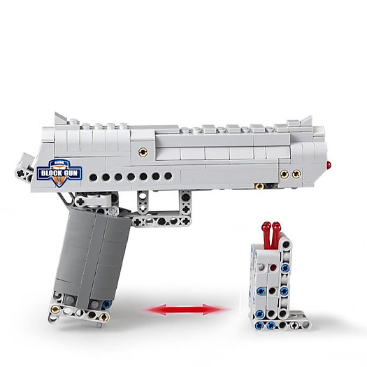 Bộ Đồ Chơi Lắp Ráp Kiểu Lego Mô Hình Súng Lục Block Gun PUBG 307 Mảnh Ghép