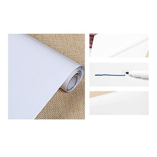Bảng Viết Dán Tường Màu Trắng EB195 ( 45cm x 200cm)