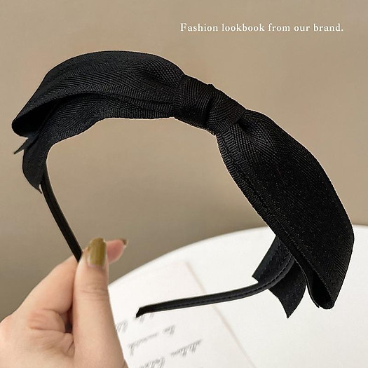 Băng đô cài tóc nơ vải nhỏ xinh xắn