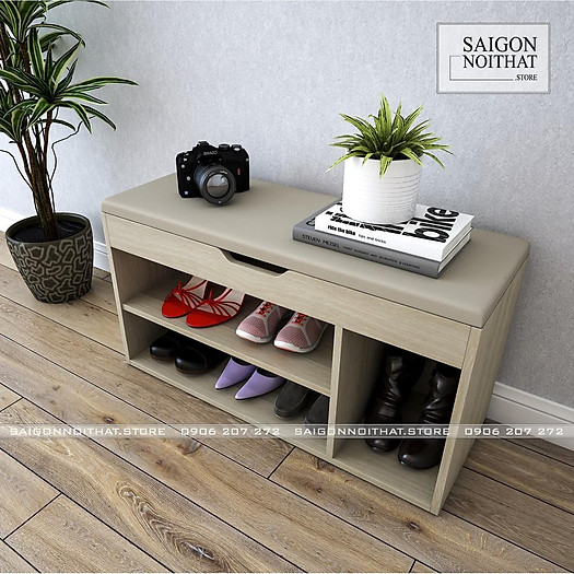 TỦ GIÀY THÔNG MINH TÍCH HỢP ĐÔN NGỒI MANG GIÀY SIÊU TIỆN LỢI, TIẾC KIỆM