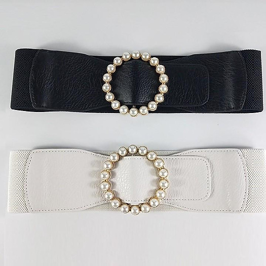 Dây đai nịt váy dạng mặt tròn